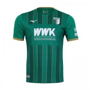 Mizuno Away Jersey Augsburg M Férfi Mez Zöld | MIV-601742