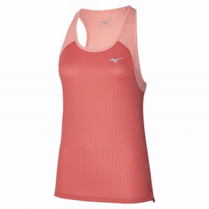 Mizuno Dryaeroflow Tank Női Ujjatlan Póló Korall | PCD-602347