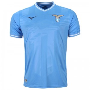 Mizuno Home SS Jersey Lazio M Férfi Mez Kék | QNG-816704