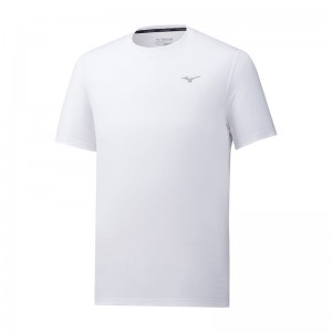 Mizuno Impulse Core Tee Férfi Póló Fehér | IOF-067235