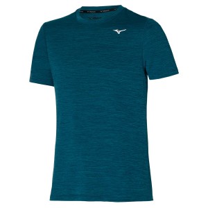 Mizuno Impulse Core Tee Férfi Póló Kék | MNS-763102