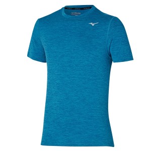 Mizuno Impulse Core Tee Férfi Póló Kék | XID-714985