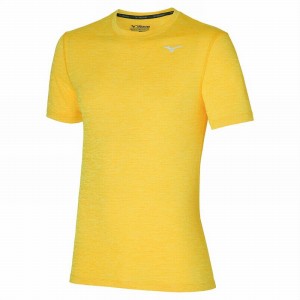 Mizuno Impulse Core Tee Férfi Póló Sárga | WXE-657419