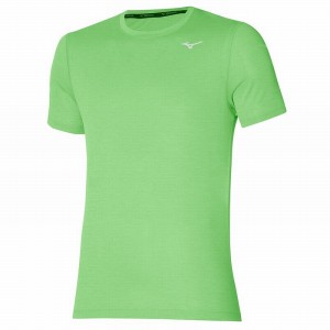 Mizuno Impulse Core Tee Férfi Póló Világos Zöld | RWD-524890