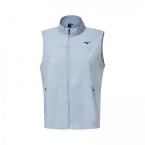 Mizuno MT Drizzle Vest Férfi Kabát Szürke | HWS-168742