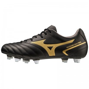 Mizuno Monarcida Neo II Select Mix Férfi Focicipő Fekete Arany | LIE-370951