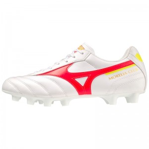 Mizuno Morelia II Club Férfi Focicipő Fehér | KSR-749653