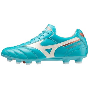 Mizuno Morelia II Pro Női Focicipő Kék | YKQ-508294