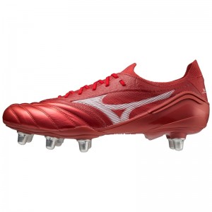 Mizuno Morelia Neo III Beta ESI Női Focicipő Piros | SBC-713508