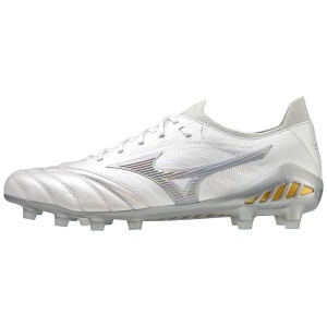 Mizuno Morelia Neo III Beta Japan Férfi Focicipő Fehér | LBG-261043