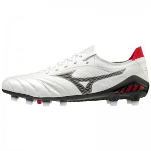 Mizuno Morelia Neo III Beta Japan Férfi Focicipő Fehér Fekete | MCD-783940