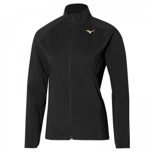 Mizuno Premium Warm Női Kabát Fekete | LBN-086145