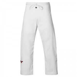 Mizuno Saiki Pants Férfi Judogis Fehér | AXQ-328457