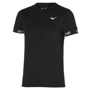 Mizuno Tee Férfi Póló Fekete | VGW-530482