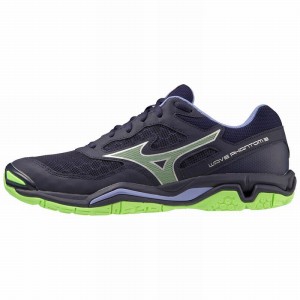 Mizuno Wave Phantom 3 Férfi Kézilabda Cipő Kék | ENG-371958