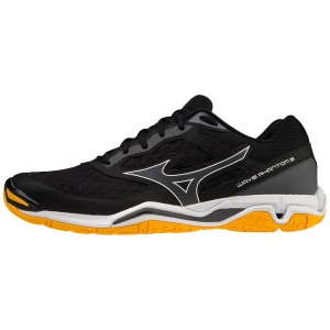 Mizuno Wave Phantom 3 Férfi Kézilabda Cipő Fekete Fehér | ZLM-362745