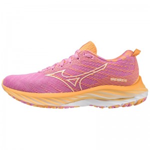 Mizuno Wave Rider 26 Roxy Női Futócipő Fehér Narancssárga | URK-584729