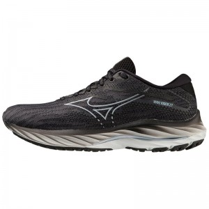 Mizuno Wave Rider 27 Női Futócipő Fekete | KMR-713258