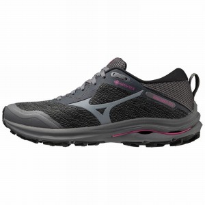 Mizuno Wave Rider GTX Női Terepfutó Cipő Fukszia | RJX-613452