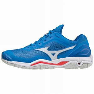 Mizuno Wave Stealth V Férfi Kézilabda Cipő Kék | AIY-254639