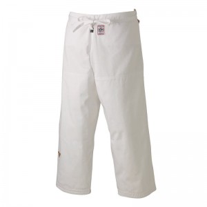 Mizuno Yusho Best IJF Pants Férfi Judogis Fehér | KSH-162749