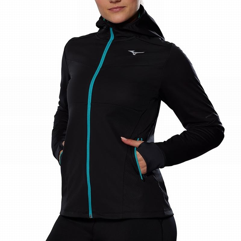 Mizuno Breath Thermo Női Kabát Türkiz | ZEK-467123