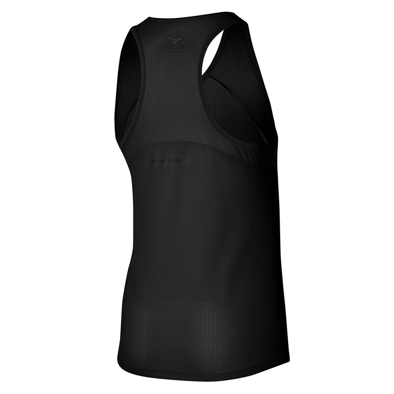 Mizuno Dryaeroflow Tank Női Ujjatlan Póló Fekete | QZO-548936