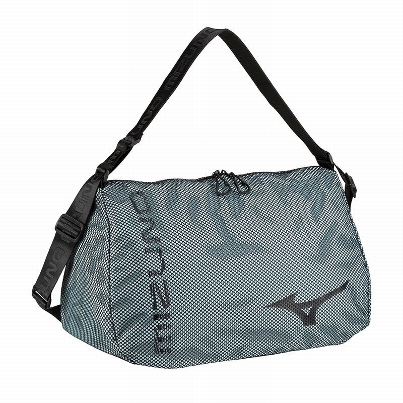 Mizuno Mesh Holdall 22 Női Táskák Kék Szürke | ABR-689402