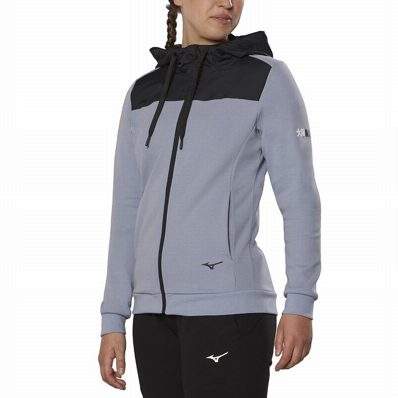 Mizuno Sweat Női Kabát Szürke | XNS-820973