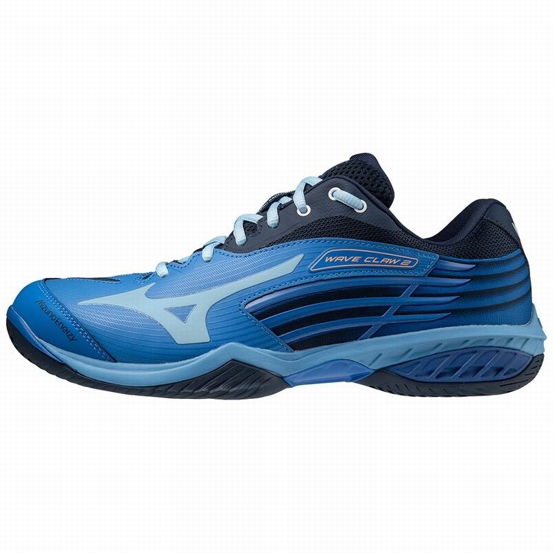 Mizuno Wave Claw 2 Férfi Tollaslabda Cipő Kék | KLP-165897