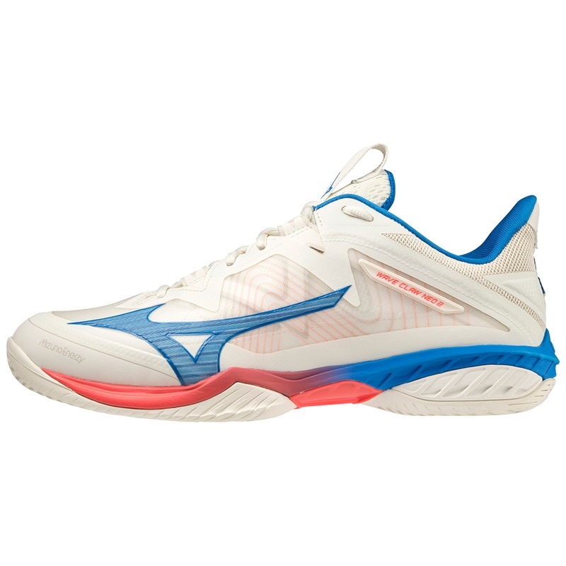 Mizuno Wave Claw Neo 2 Női Tollaslabda Cipő Fehér Rózsaszín | XFU-924173