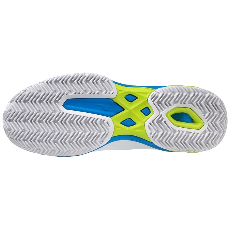 Mizuno Wave Exceed Light Férfi Padelcipő Fehér Kék Világos Zöld | WOA-523068