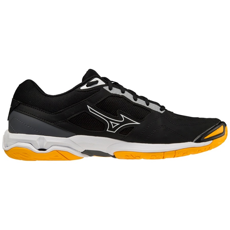 Mizuno Wave Phantom 3 Férfi Kézilabda Cipő Fekete Fehér | ZLM-362745