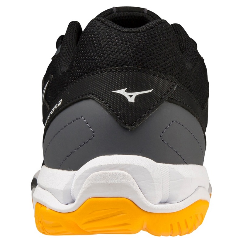 Mizuno Wave Phantom 3 Férfi Kézilabda Cipő Fekete Fehér | ZLM-362745