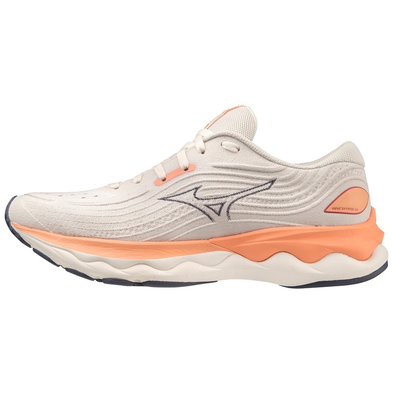 Mizuno Wave Skyrise 4 Női Futócipő Fehér | QLD-713948